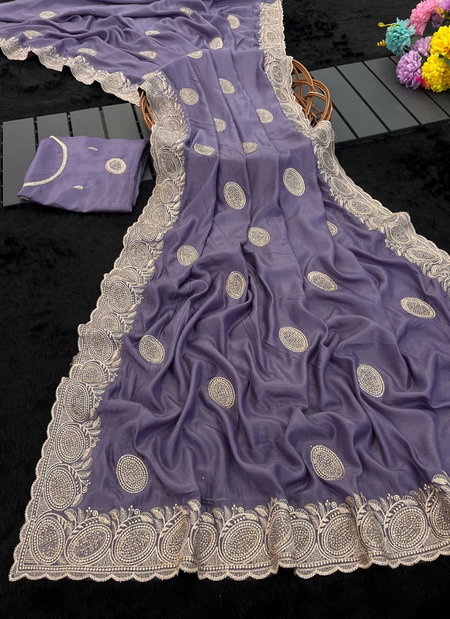 Kt 2016 Silk With Emberodery Work Saree Wholesale Price In Surat